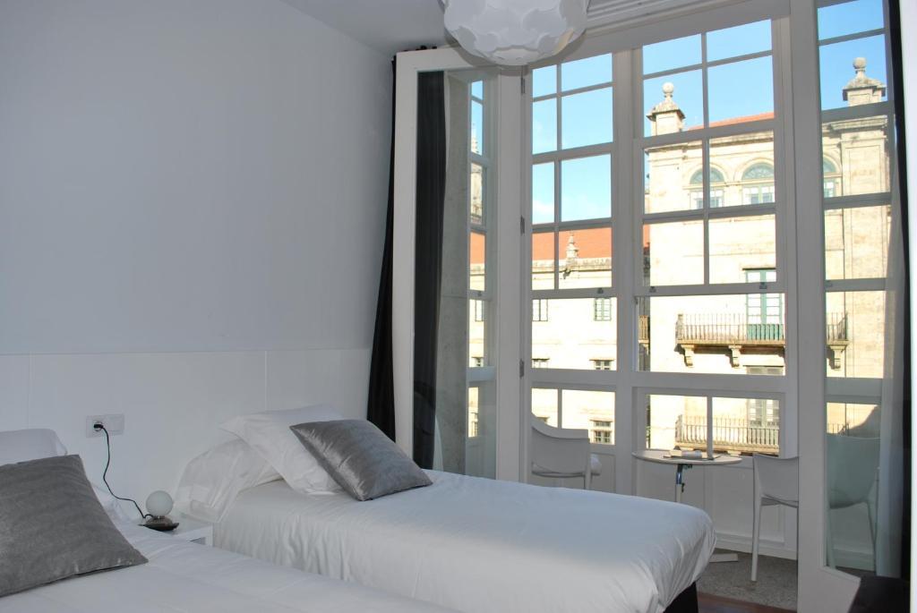 Pension Acibeche Saint-Jacques-de-Compostelle Chambre photo