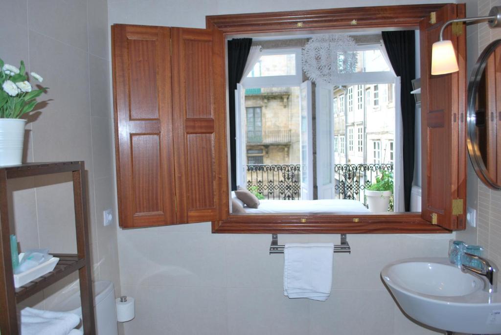 Pension Acibeche Saint-Jacques-de-Compostelle Chambre photo